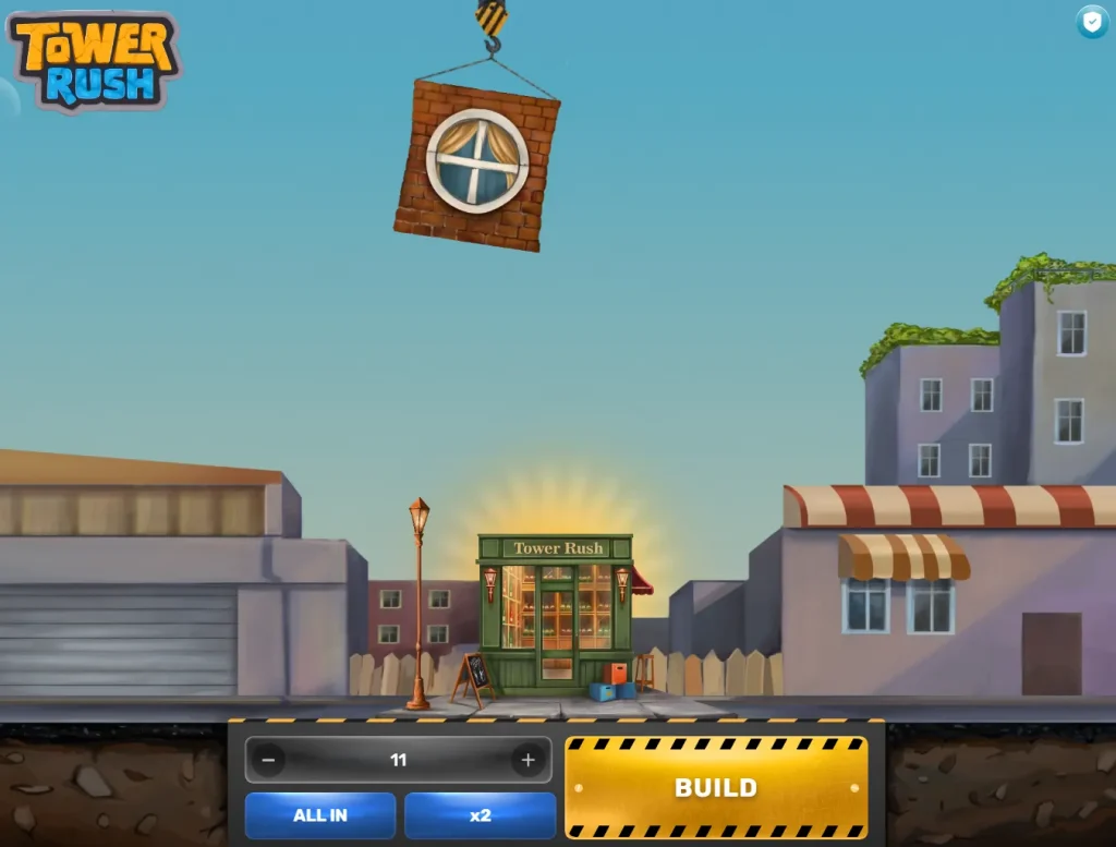 Tower Rush Spielstart
